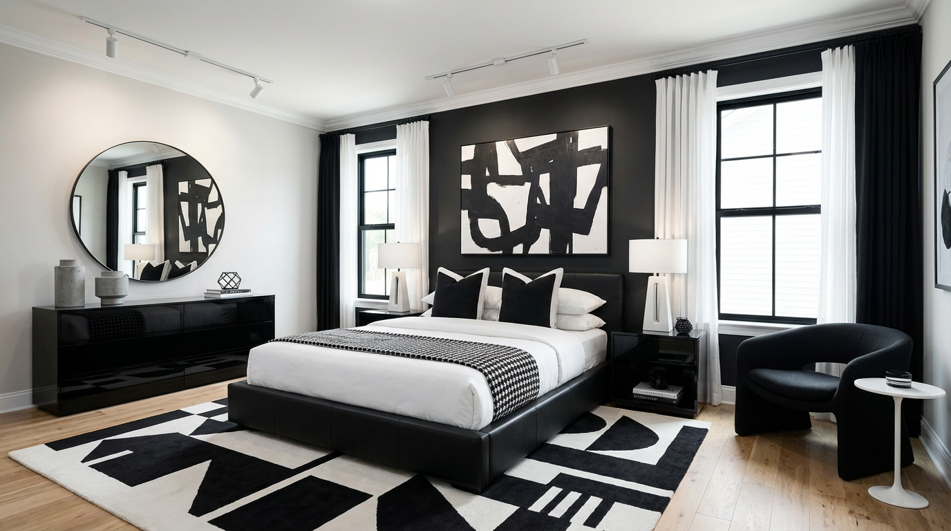 Contemporary bedroom